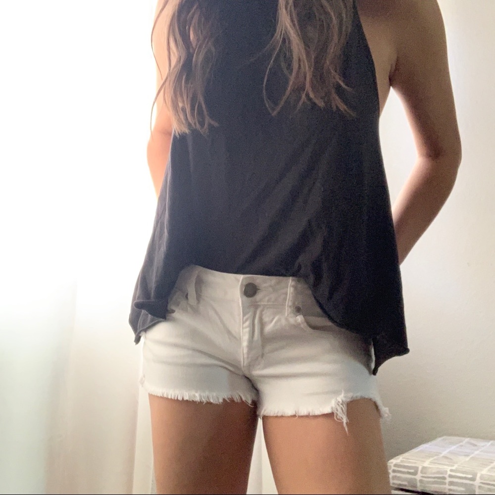 White shorts